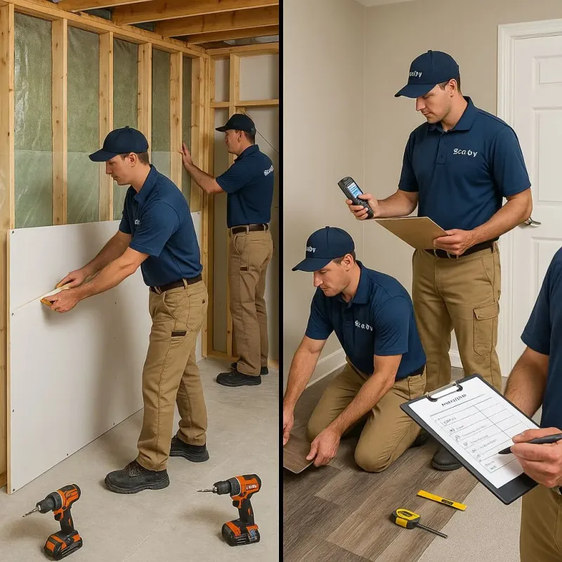 Repairs and Reconstruction process in New Castle, IN